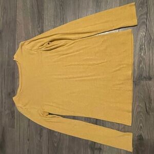 a new day Mustard Long Sleeve Blouse